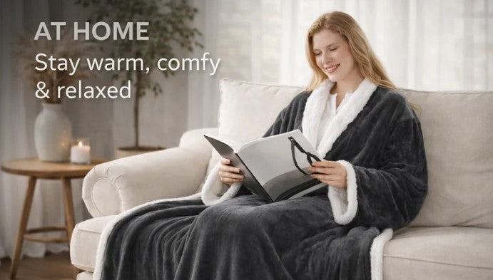 SnugoHome Cozy Heated Blanket