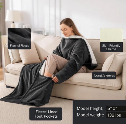 SnugoHome Cozy Heated Blanket