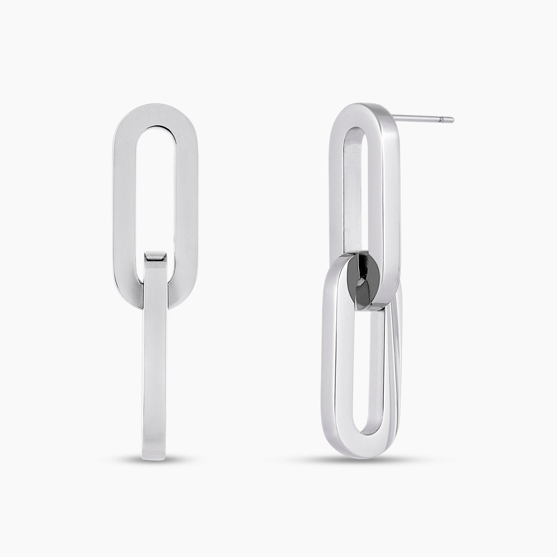 Link Drop Earrings - Virella Jewelry