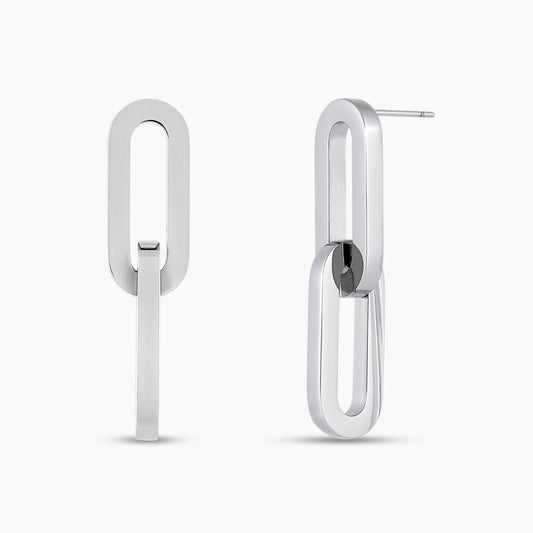 Link Drop Earrings - Virella Jewelry